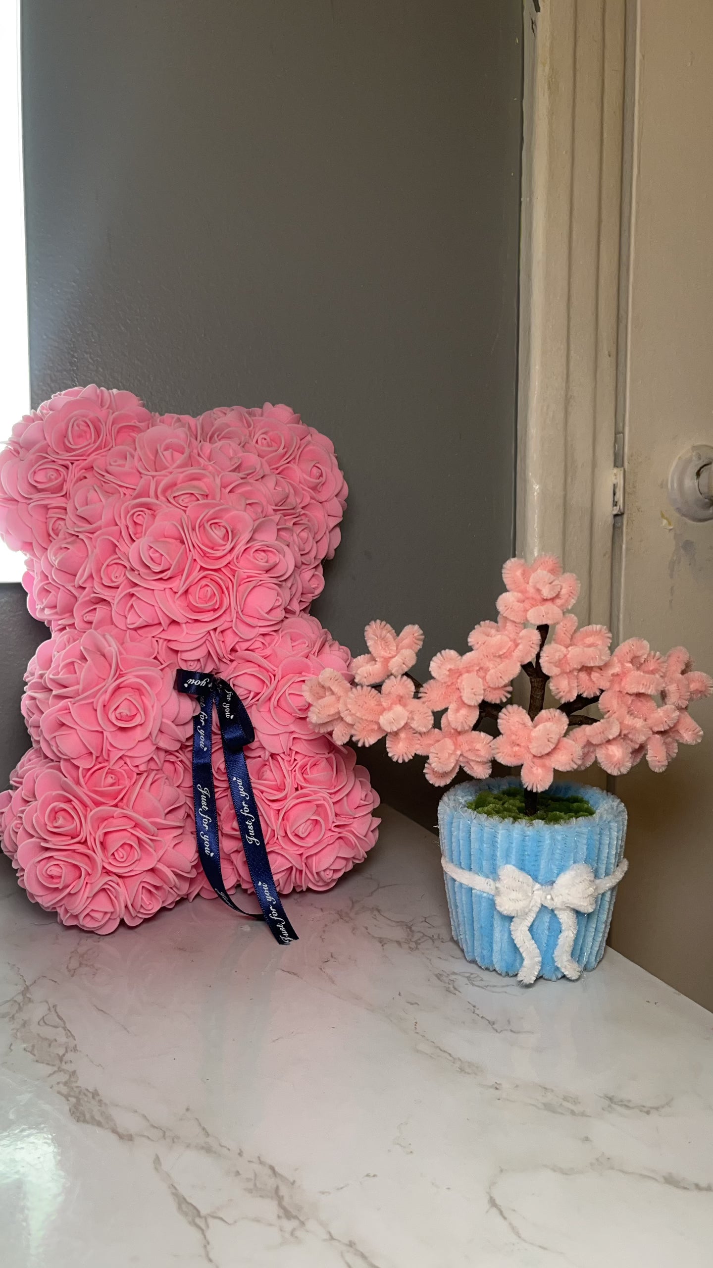 Cherry Blossom Tree Mini Pot