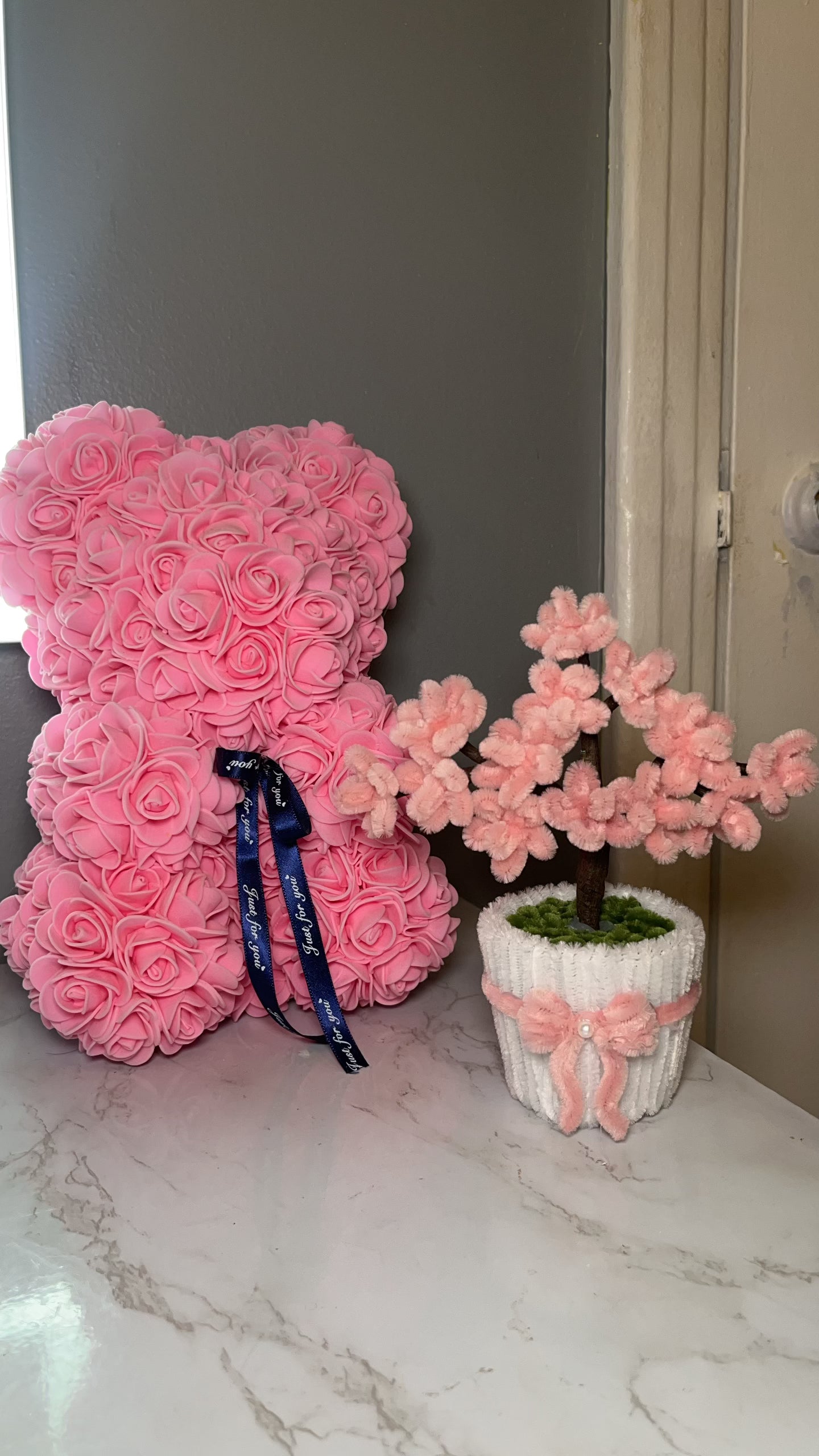 Cherry Blossom Tree Mini Pot